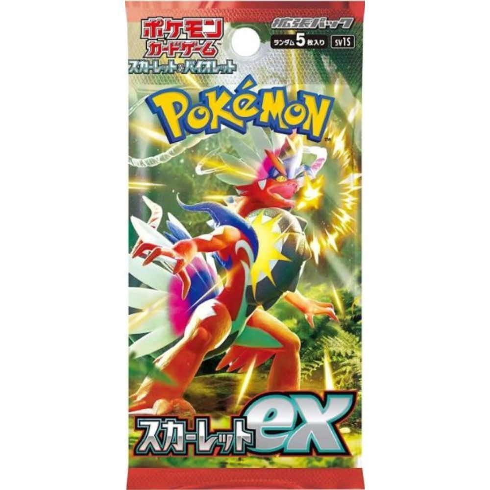 Scarlet ex sv1S Japanese Booster Pack