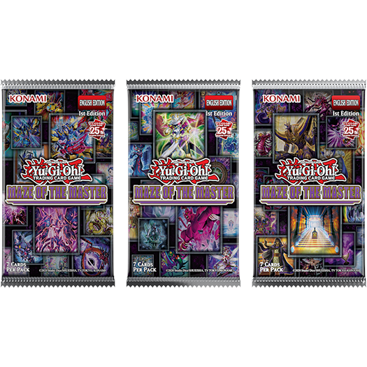Yu-Gi-Oh! Maze of the Master Booster Pack (7 Cards)