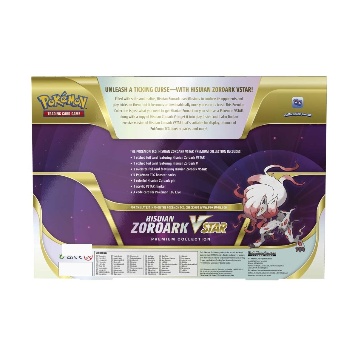 Hisuian Zoroark VSTAR Premium Collection