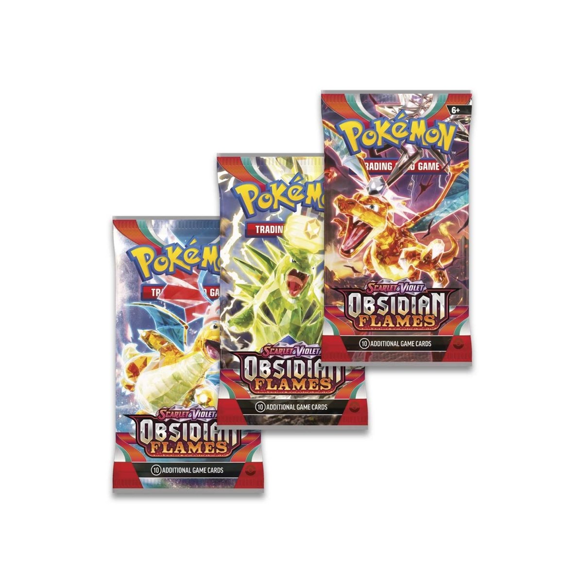 Obsidian Flames Scarlet&Violet 3 Booster Packs & Greavard Promo Card Blister