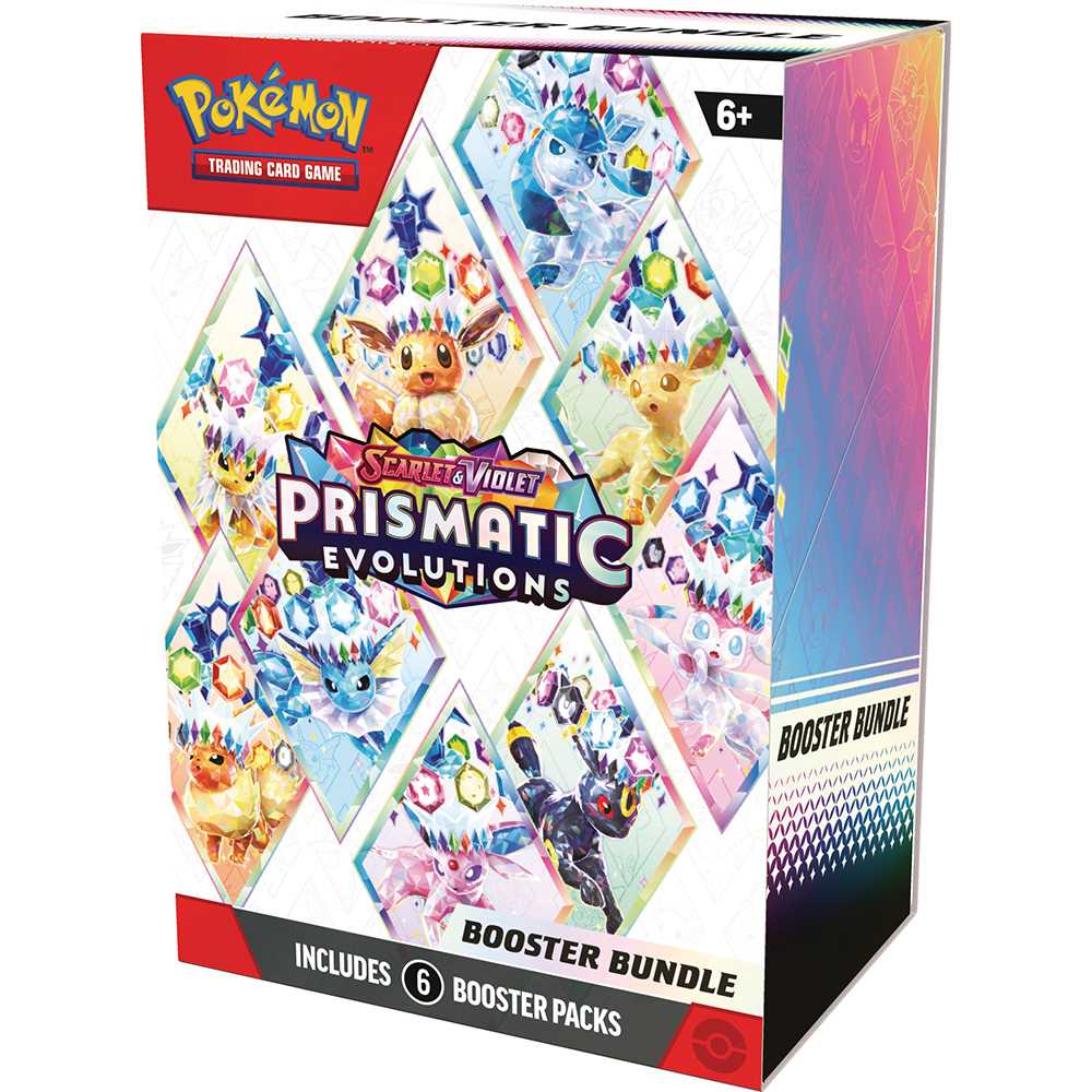 Prismatic Evolutions Scarlet&Violet Booster Bundle - 6 Packs