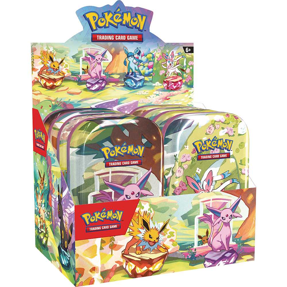 prismatic evolutions booster box uk – Mini Tin Case – Nerdforged Size:4XL Paldean Fates set list powered up and ready MTG Card Sleeves -