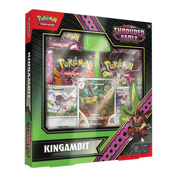 Kingambit Illustration Shrouded Fable Scarlet&Violet Collection