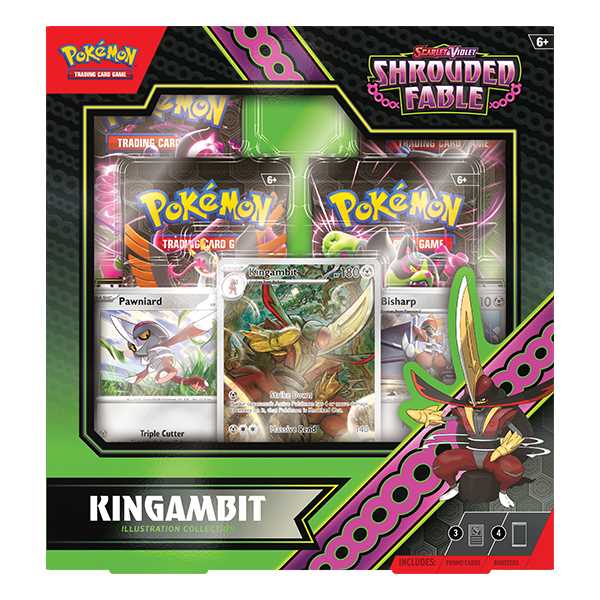 Kingambit Illustration Shrouded Fable Scarlet&Violet Collection