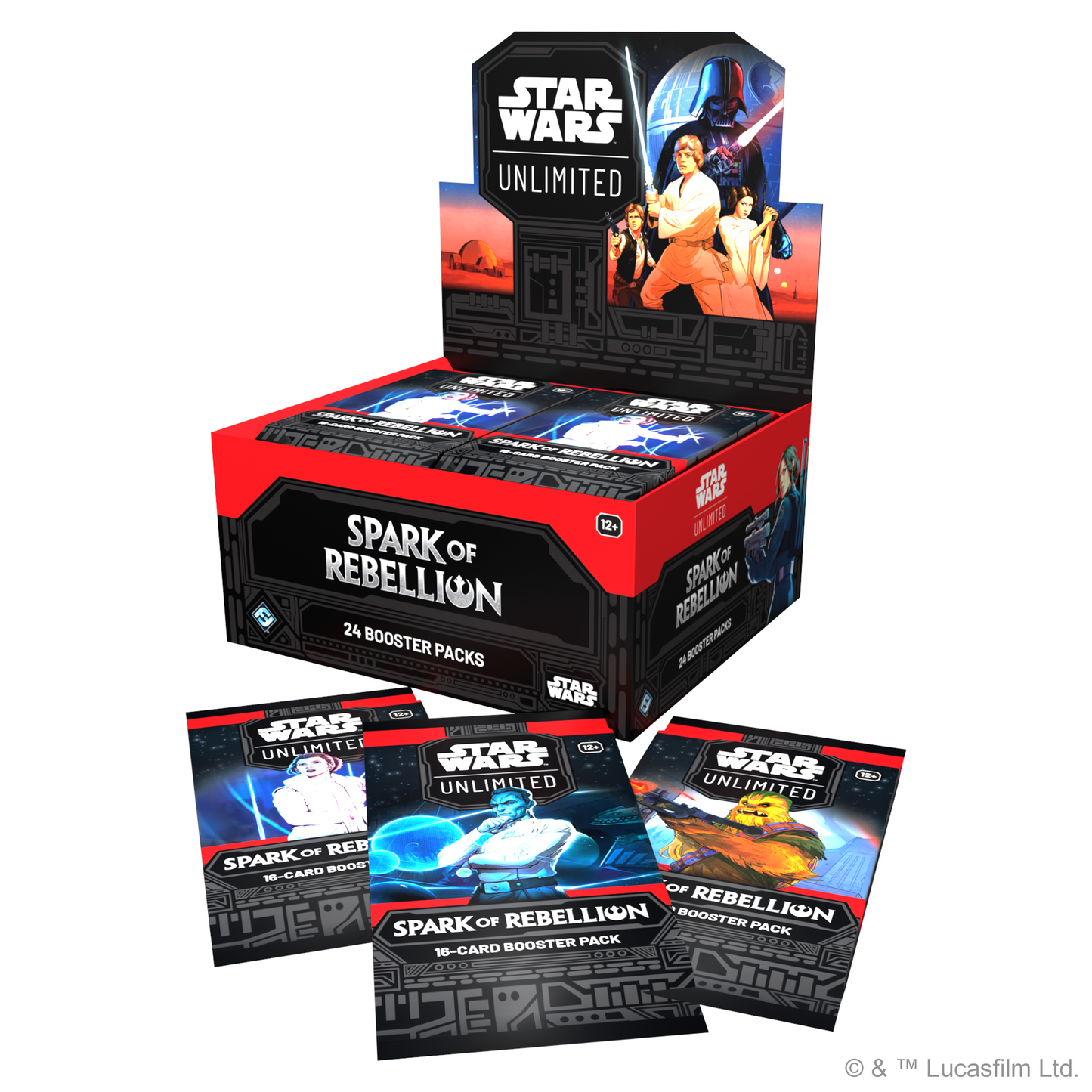 Star Wars: Unlimited Sparks of Rebellion Display Box (24 Packs)