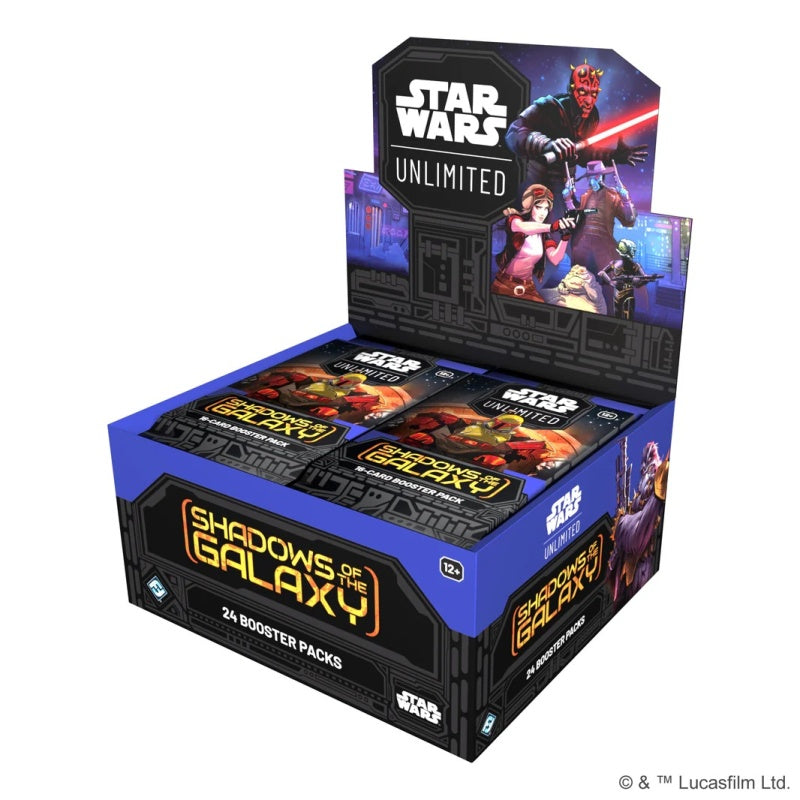 Star Wars Unlimited: Shadows of the Galaxy Booster Display Box (24 Packs)