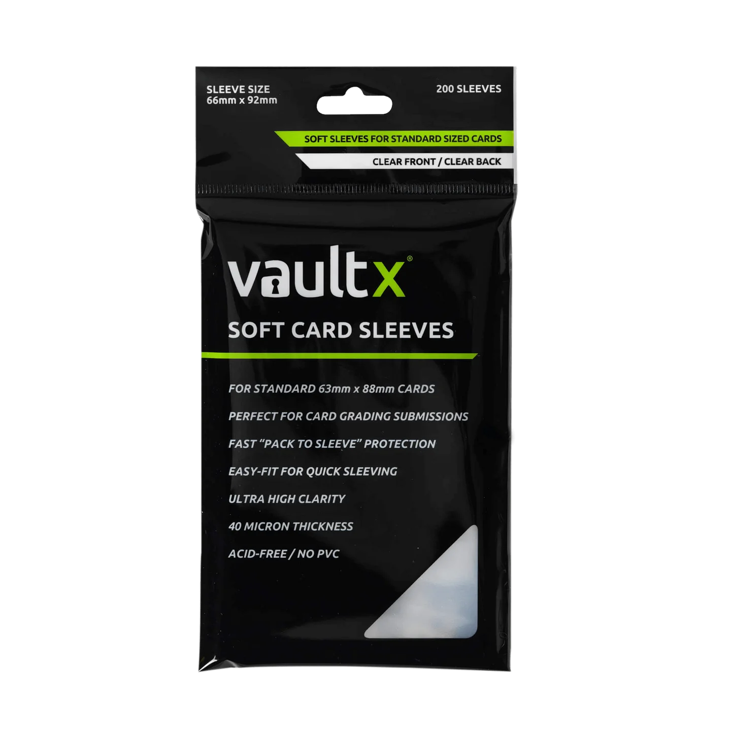 200 Vaultx Soft card Sleeves