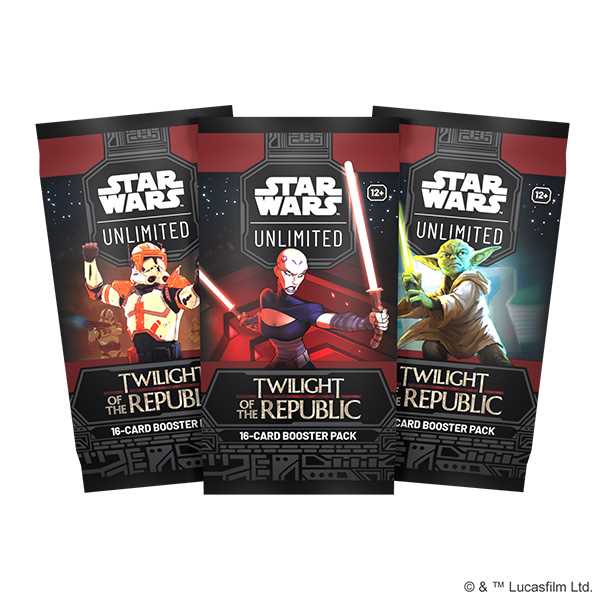 Star wars Unlimited: Twilight Of The Republic Booster Pack
