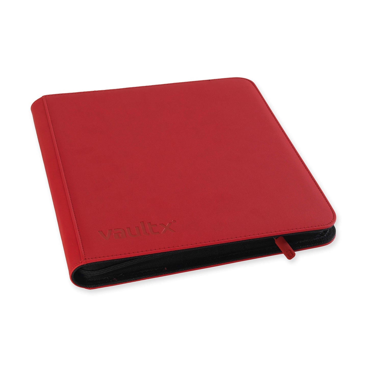 12-Pocket Exo-Tec® Zip Fire Red Binder