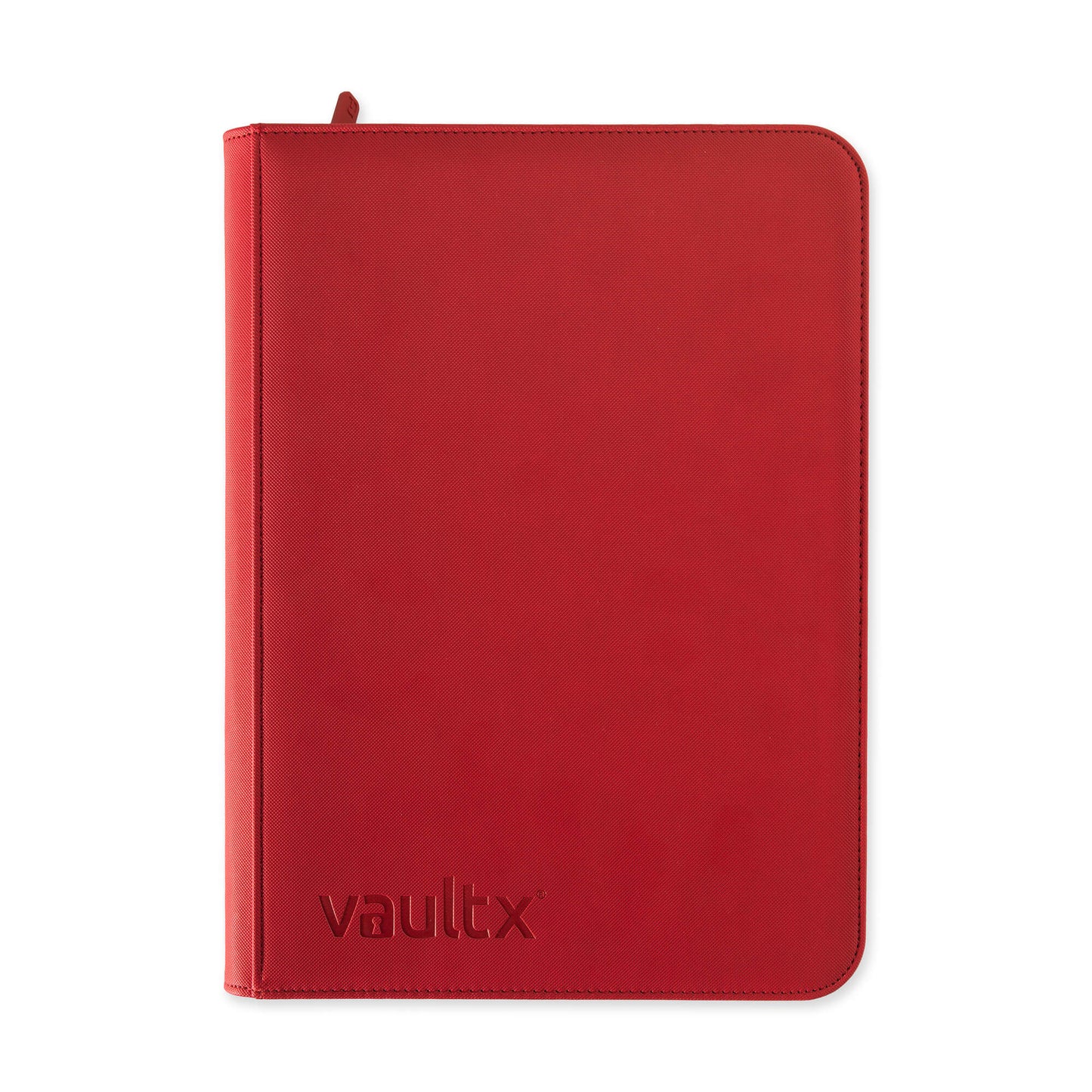 9-Pocket Exo-Tec® Zip Fire Red Binder