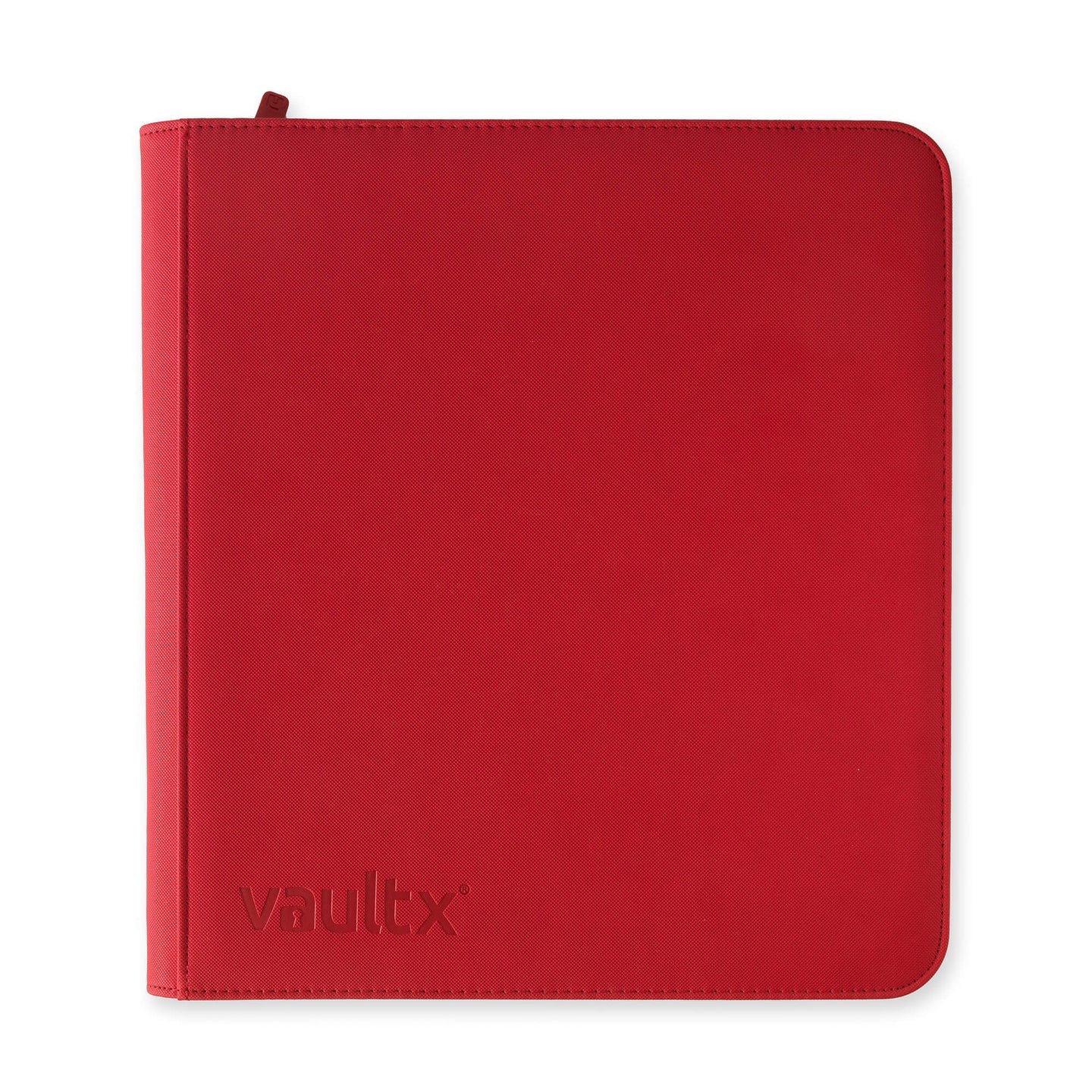 12-Pocket Exo-Tec® Zip Fire Red Binder