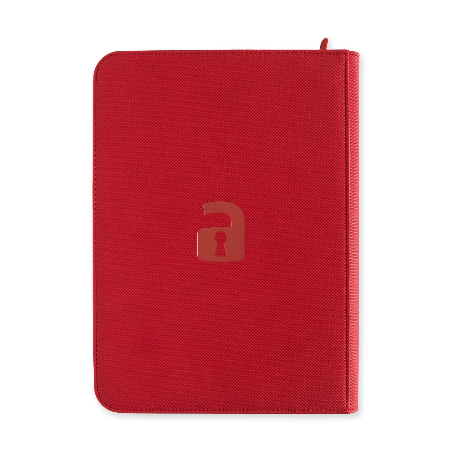 9-Pocket Exo-Tec® Zip Fire Red Binder