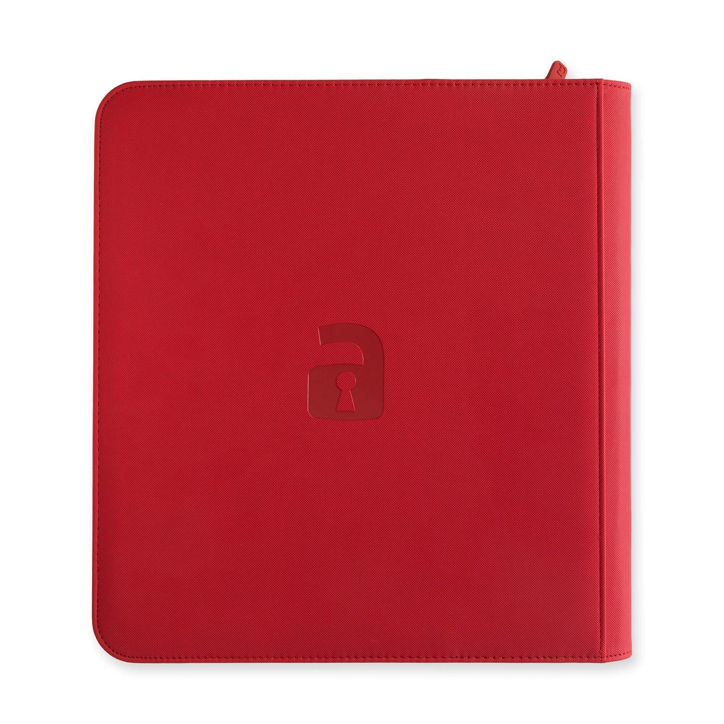 12-Pocket Exo-Tec® Zip Fire Red Binder