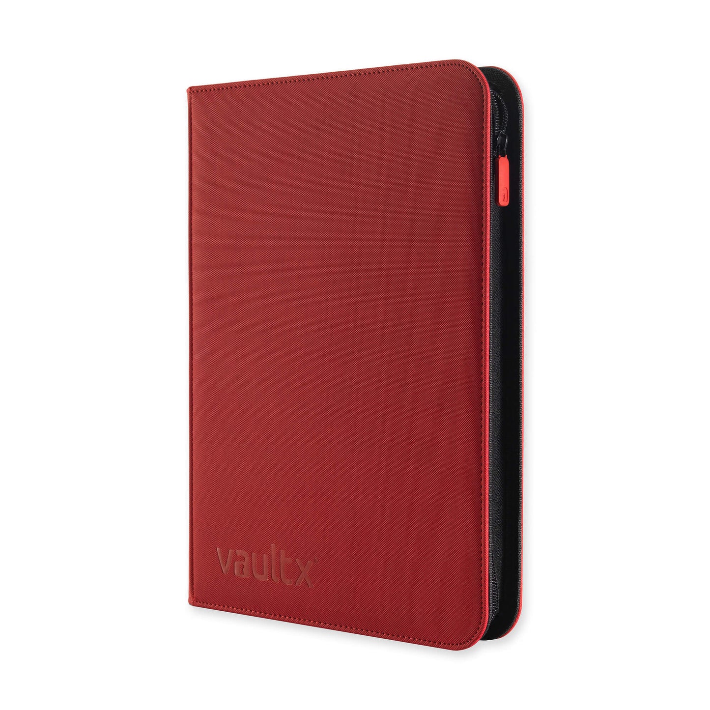 9-Pocket Exo-Tec® Zip Fire Red Binder