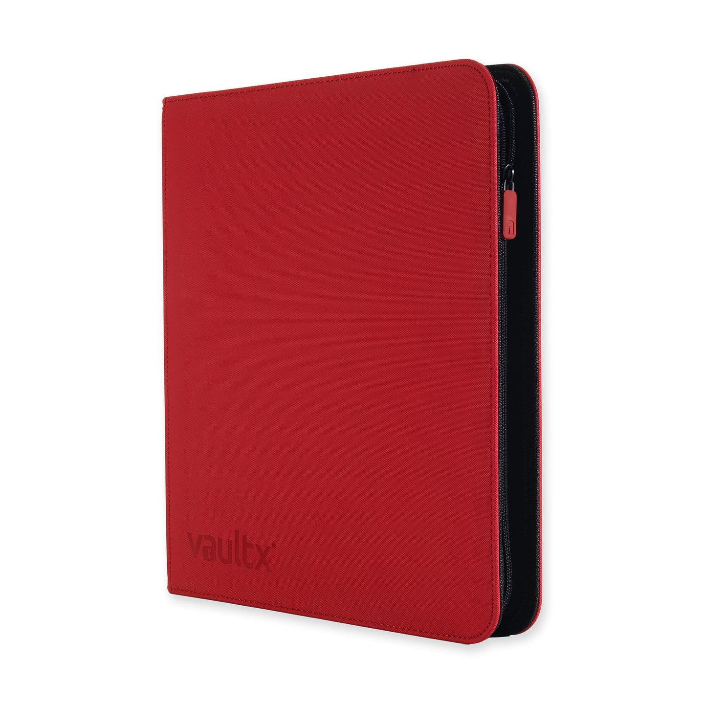 12-Pocket Exo-Tec® Zip Fire Red Binder