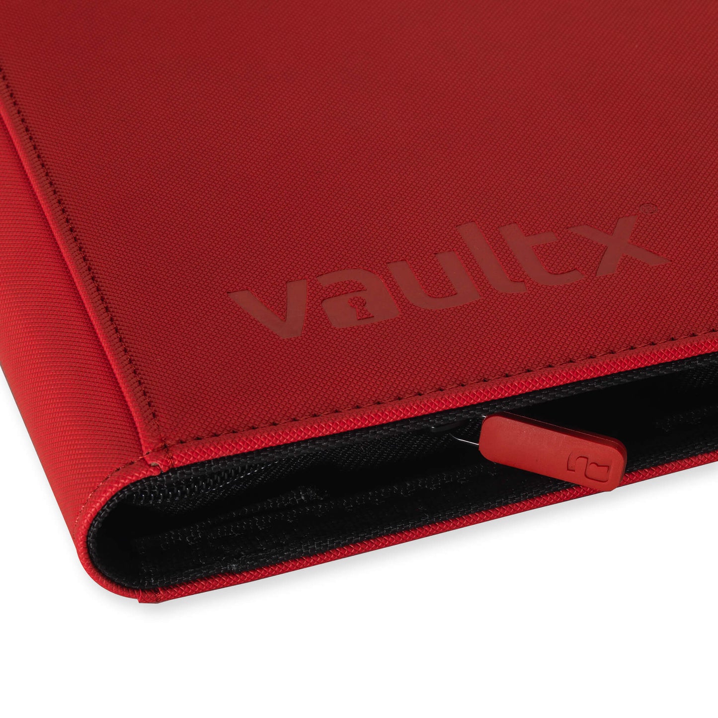 9-Pocket Exo-Tec® Zip Fire Red Binder