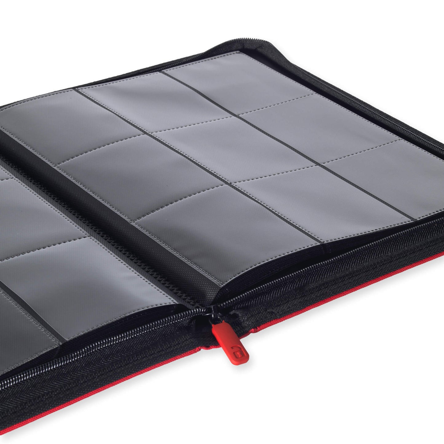 9-Pocket Exo-Tec® Zip Fire Red Binder