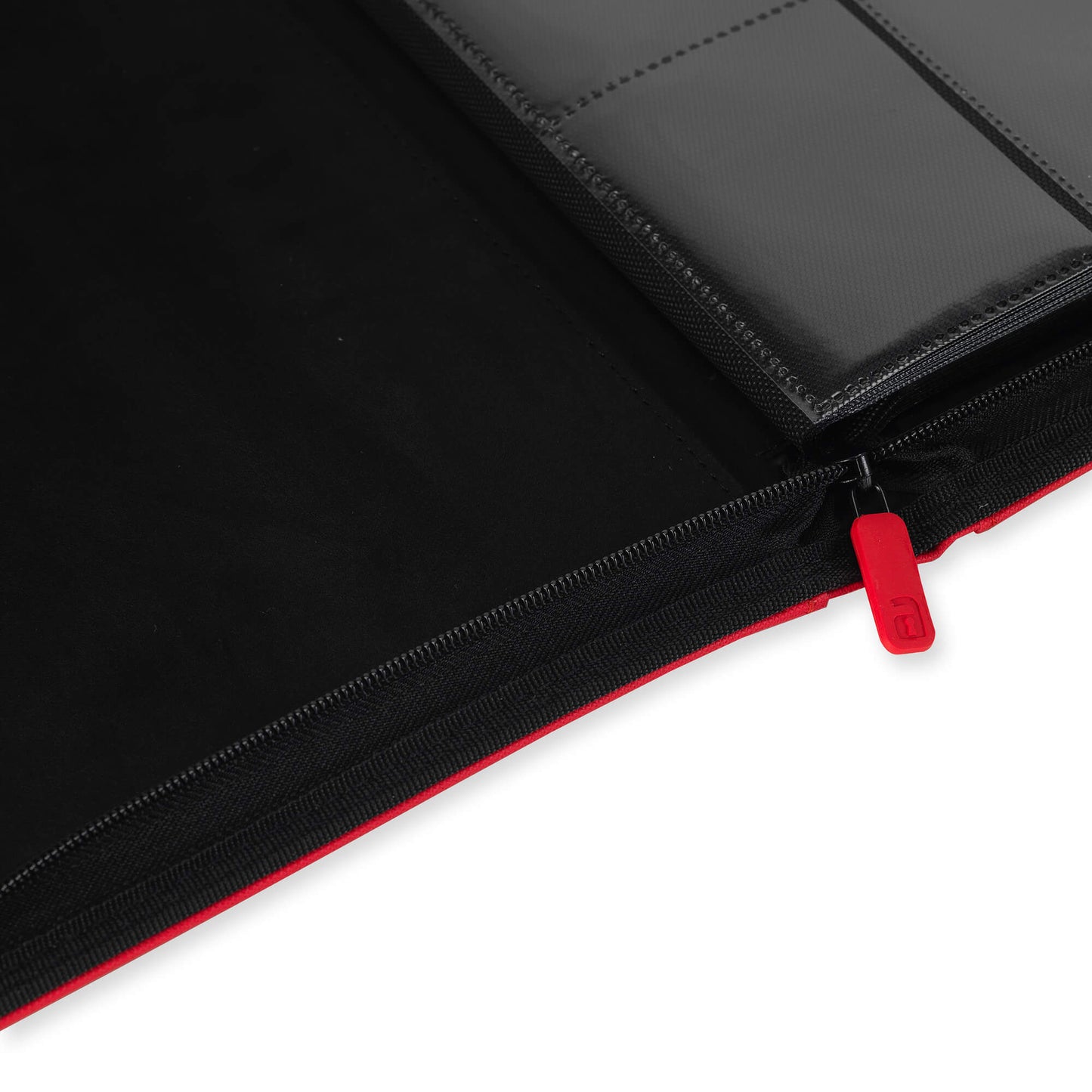 9-Pocket Exo-Tec® Zip Fire Red Binder