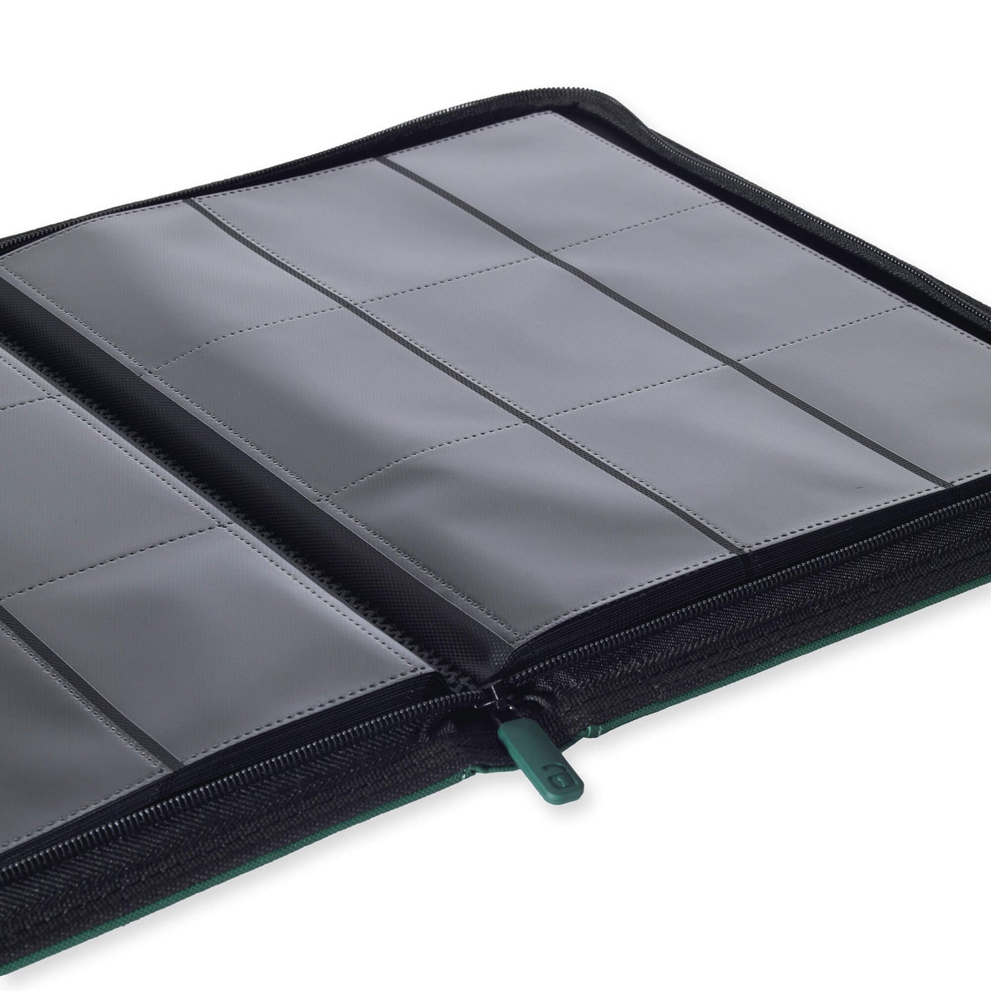 9-Pocket Exo-Tec® Zip Forest Green Binder