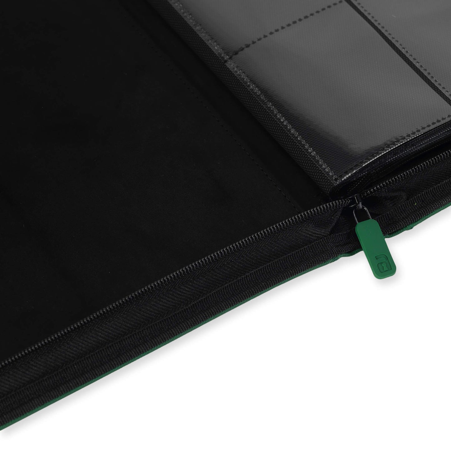 9-Pocket Exo-Tec® Zip Forest Green Binder