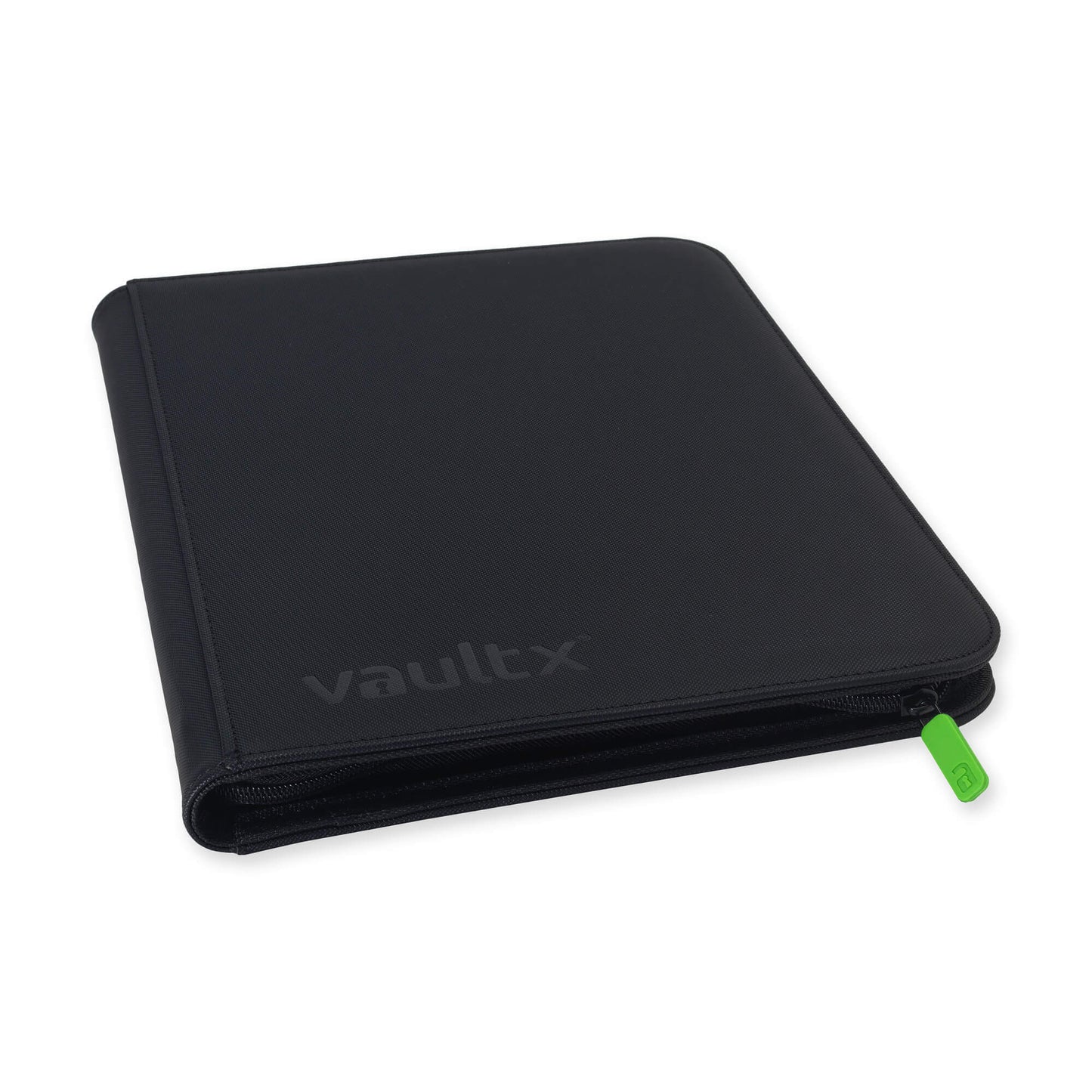 9-Pocket Exo-Tec® Zip Signature Black Binder