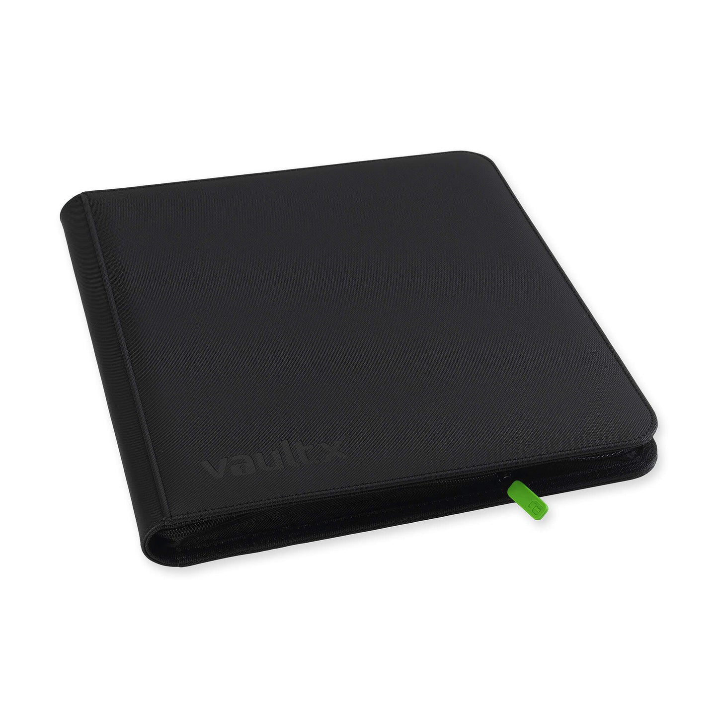 12-Pocket Exo-Tec® Zip Signature Black Binder
