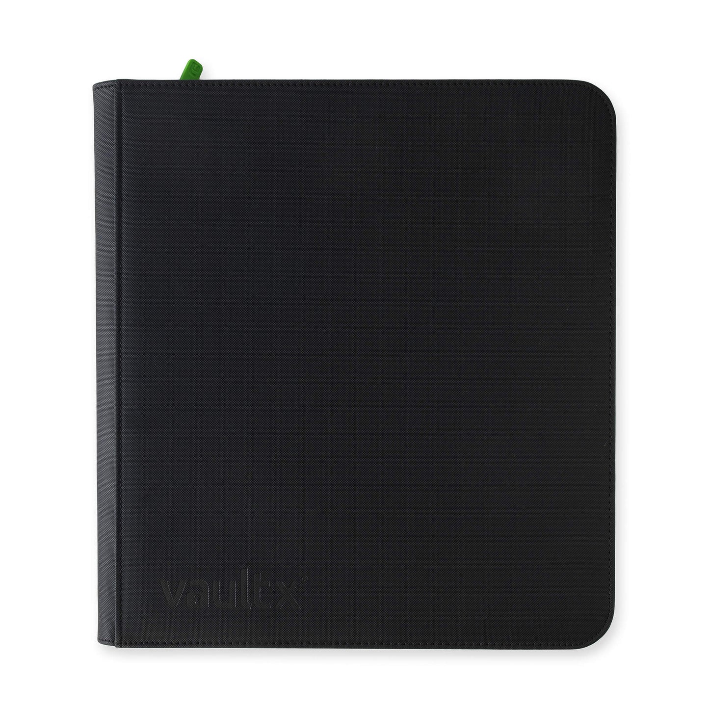 12-Pocket Exo-Tec® Zip Signature Black Binder