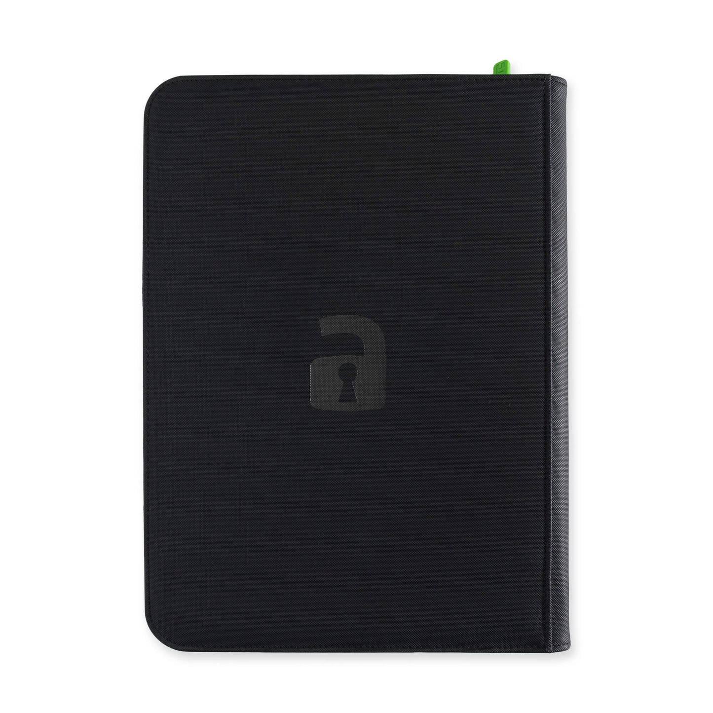 9-Pocket Exo-Tec® Zip Signature Black Binder