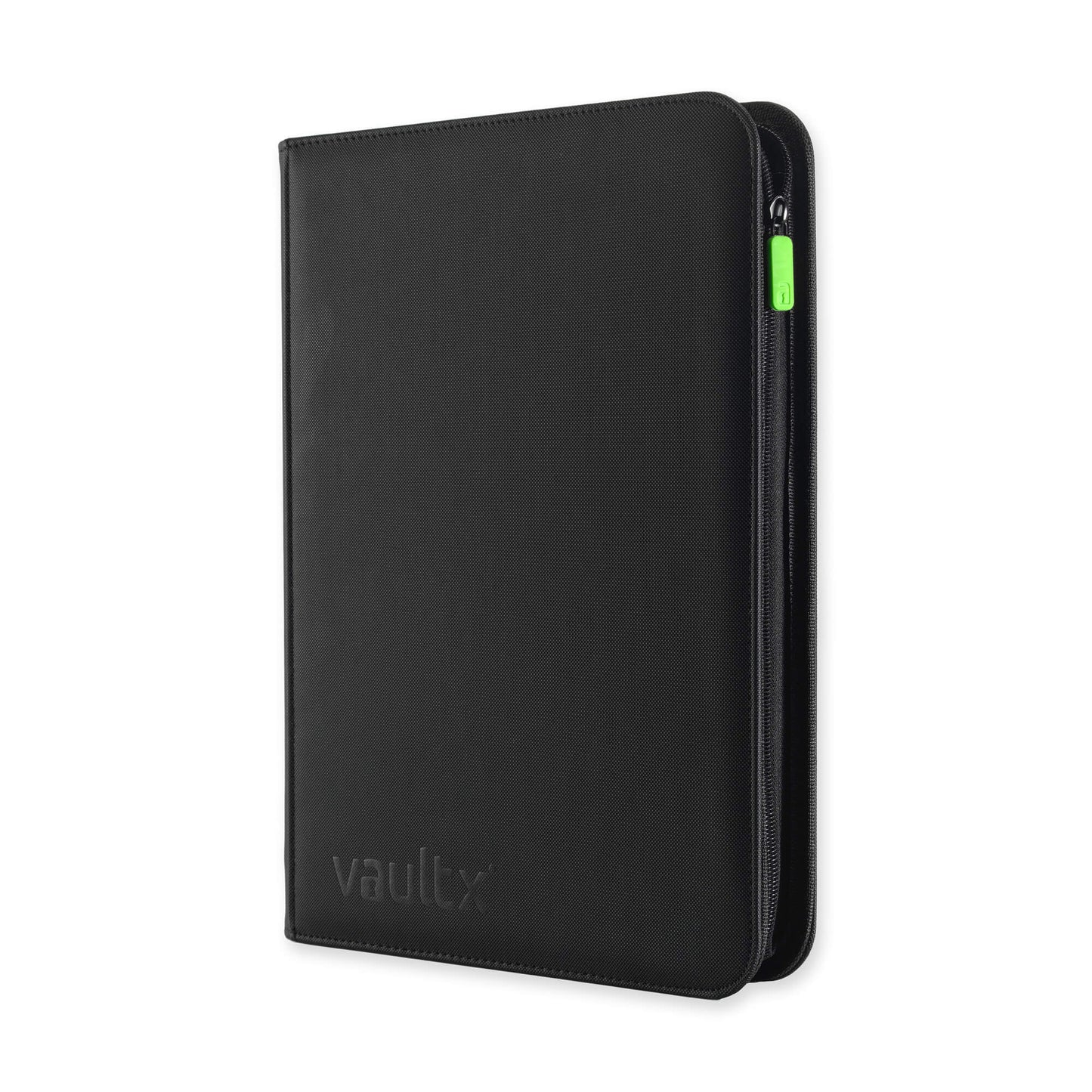 9-Pocket Exo-Tec® Zip Signature Black Binder