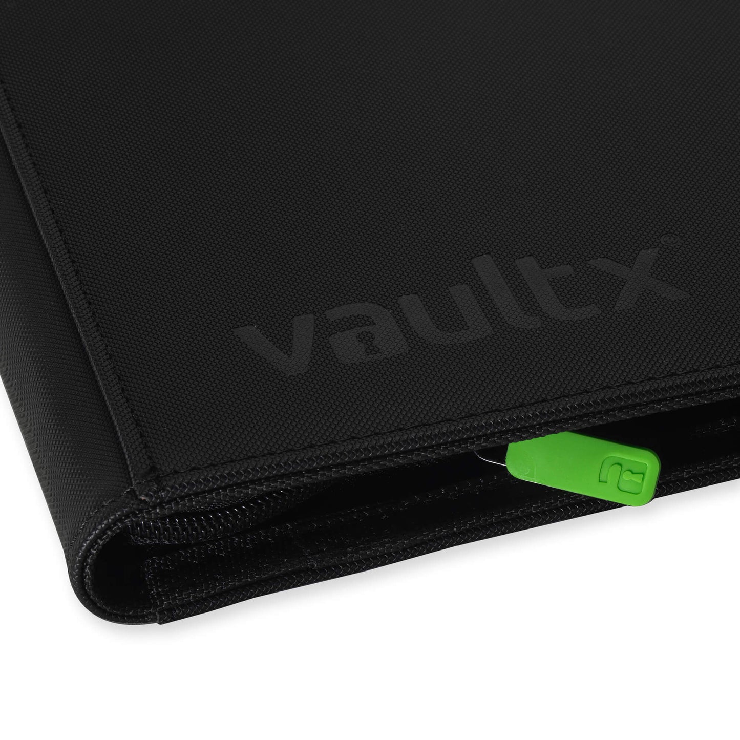 9-Pocket Exo-Tec® Zip Signature Black Binder