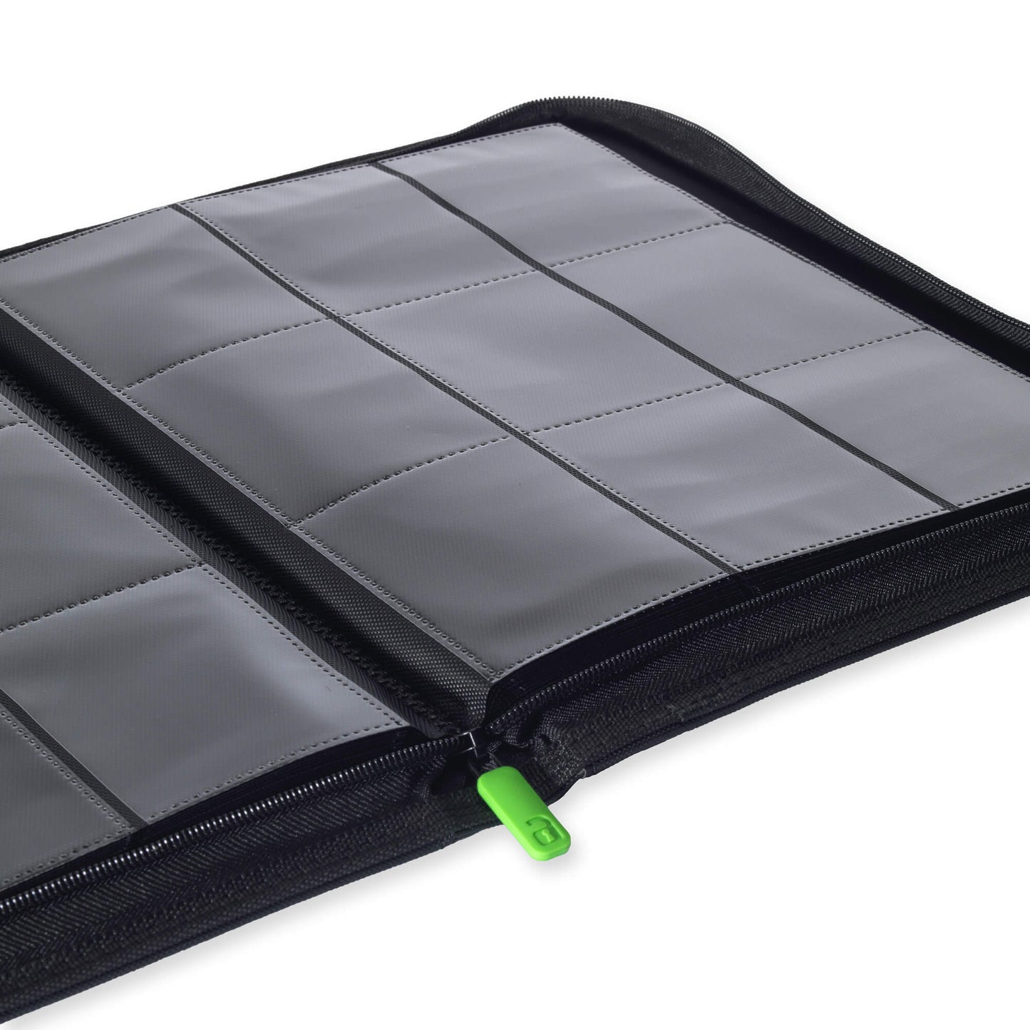 9-Pocket Exo-Tec® Zip Signature Black Binder