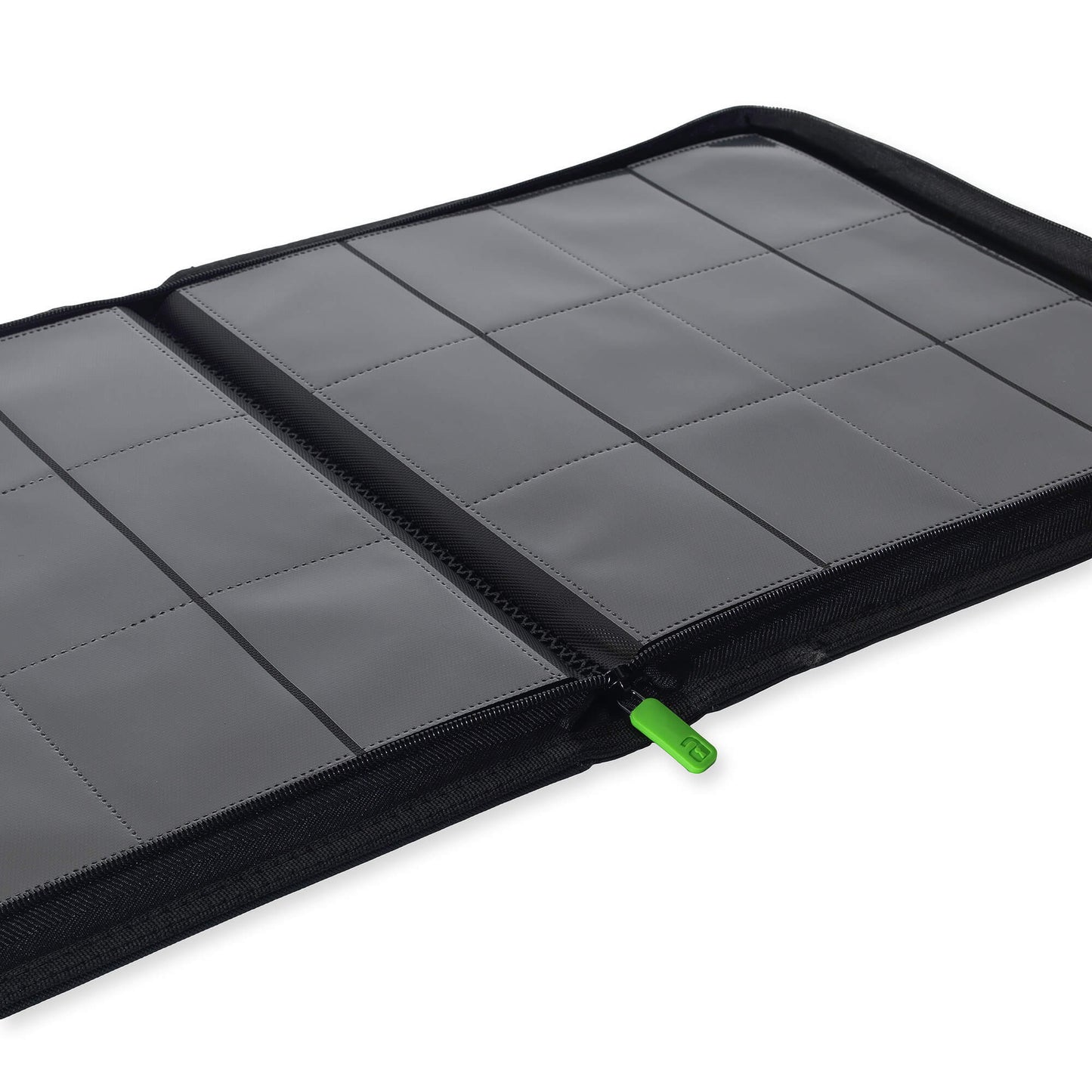 12-Pocket Exo-Tec® Zip Signature Black Binder
