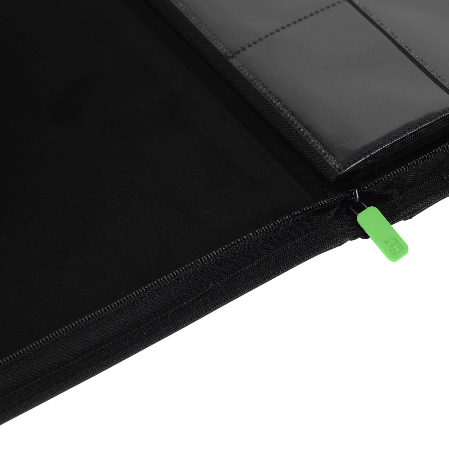 9-Pocket Exo-Tec® Zip Signature Black Binder