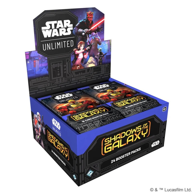 Star Wars Unlimited: Shadows of the Galaxy Booster Display Box (24 Packs)