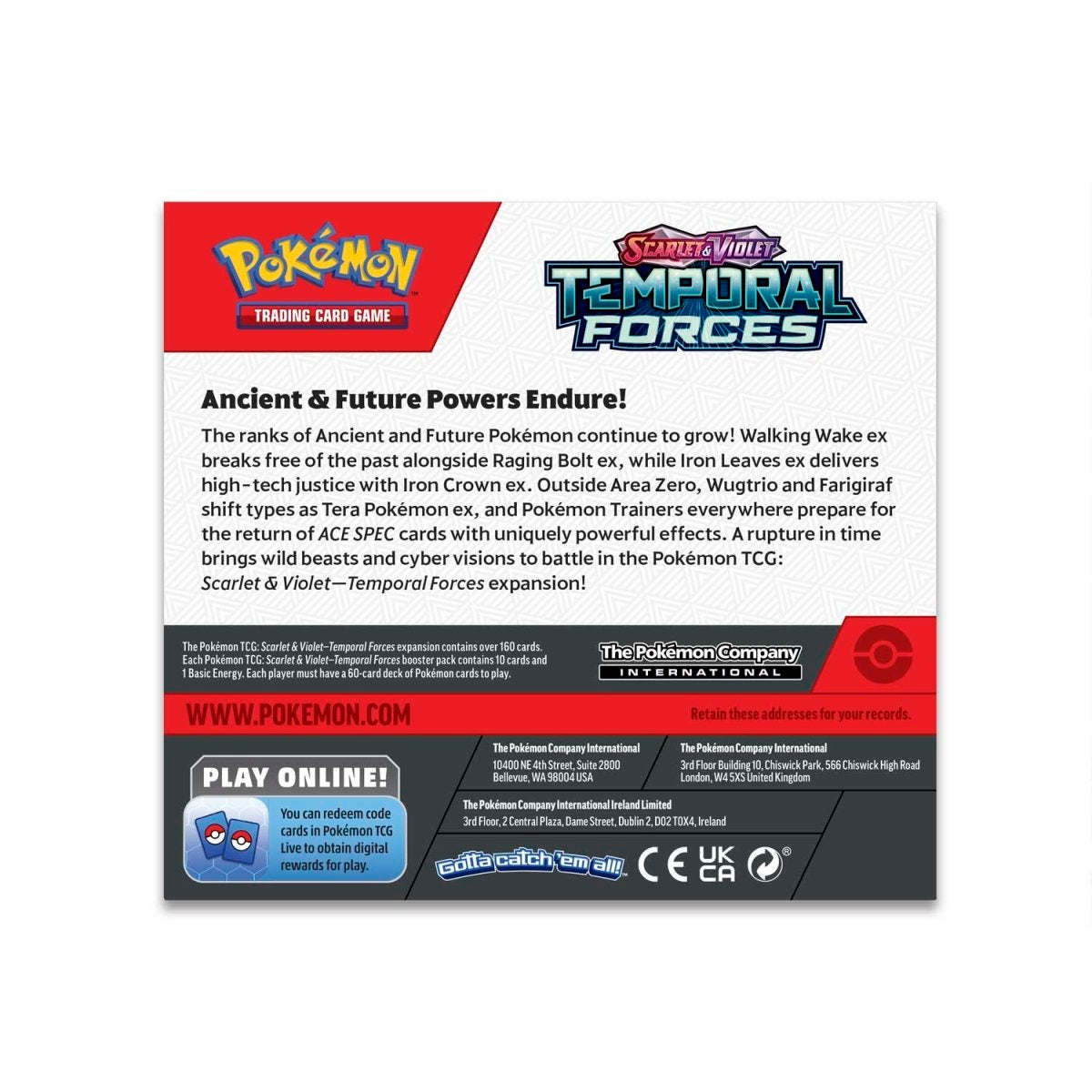 Temporal Forces Scarlet&Violet Booster Box - 36 Packs