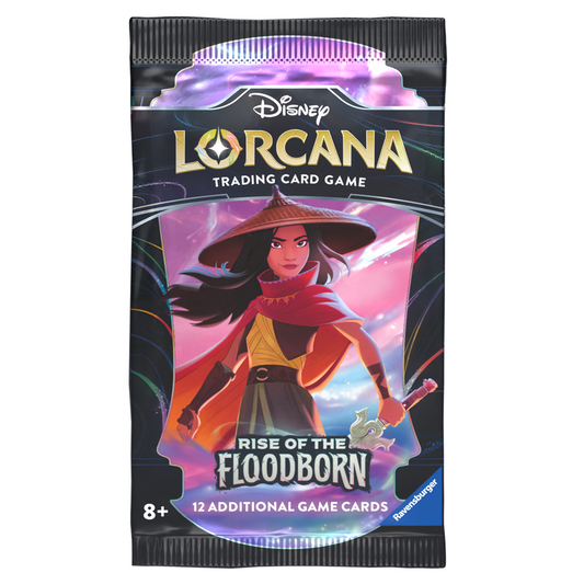 Disney Lorcana: Rise of the Floodborn Booster Pack (12 Cards)