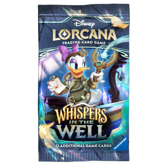 Disney Lorcana: Whispers in the Well Booster Pack (12 Cards)