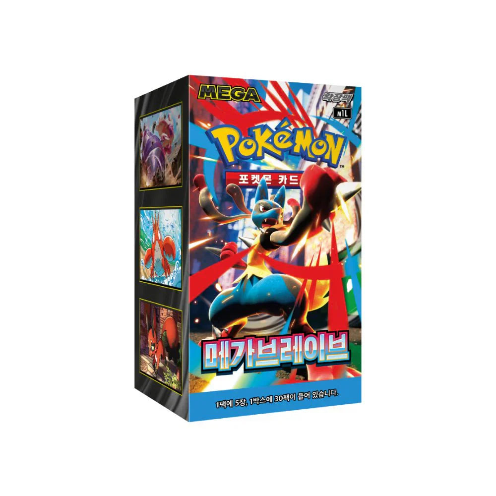Mega Brave M1L Korean Booster Box - 30 Packs