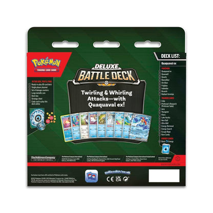 Pokémon TCG: Quaquaval ex Deluxe Battle Deck