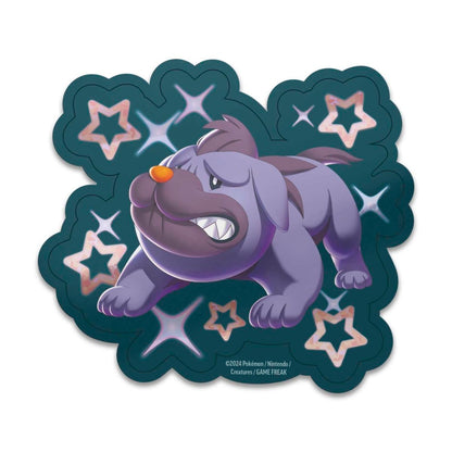 Shiny Maschiff Paldean Fates Tech Sticker Collection