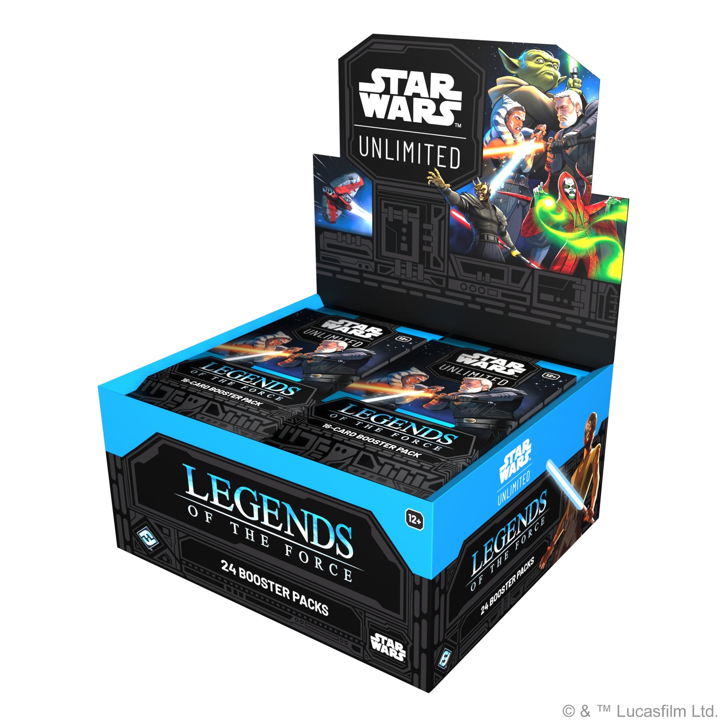 Star Wars: Unlimited Legends of the Force Display Box (24 Packs)
