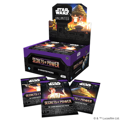 Star Wars: Unlimited Secrets of Power Booster Box