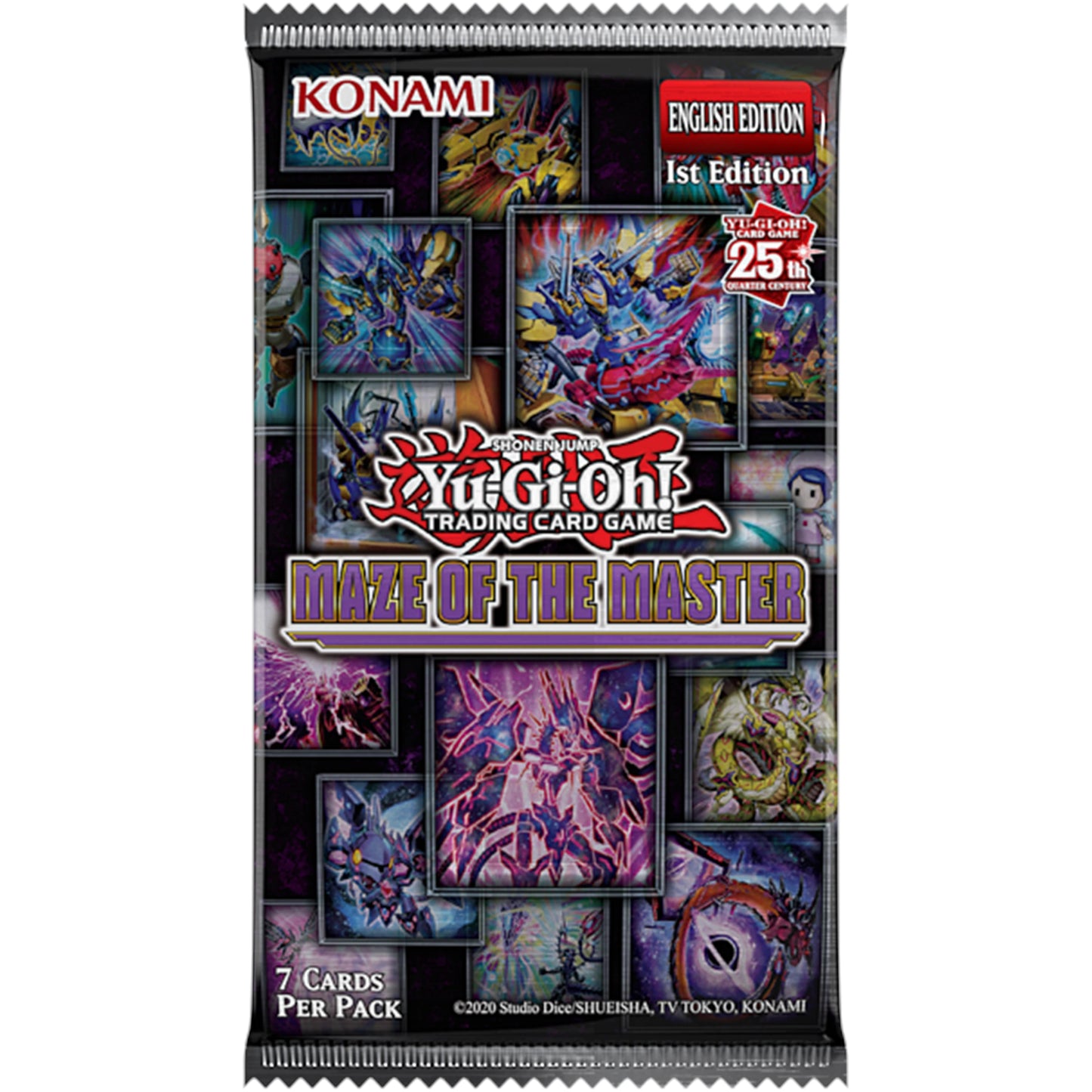 Yu-Gi-Oh! Maze of the Master Booster Pack (7 Cards)