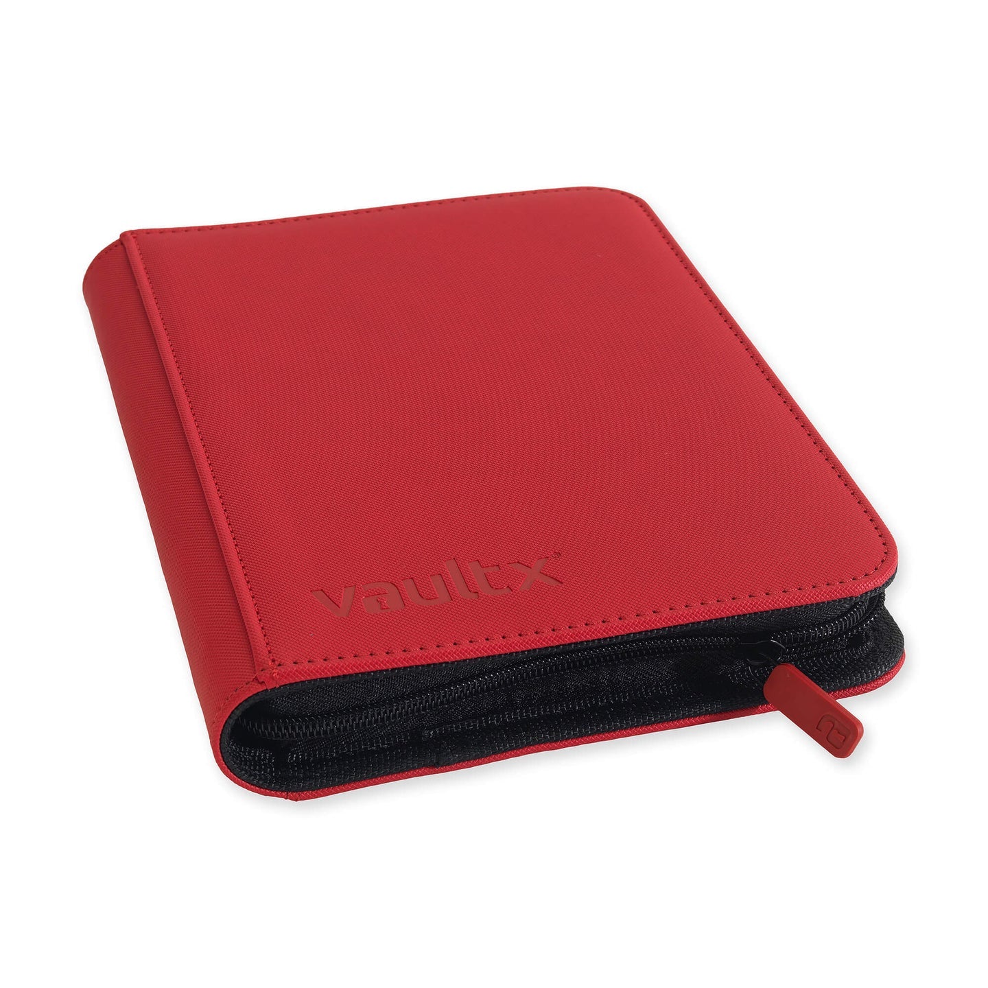 4-Pocket Exo-Tec® Zip Fire Red Binder