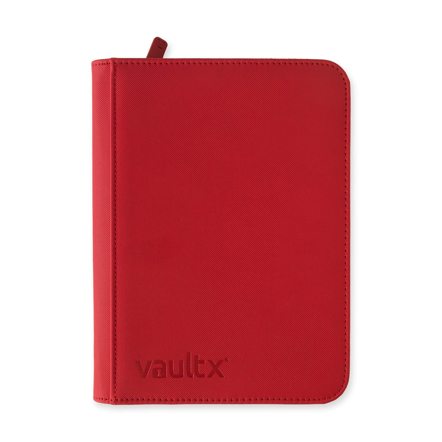 4-Pocket Exo-Tec® Zip Fire Red Binder