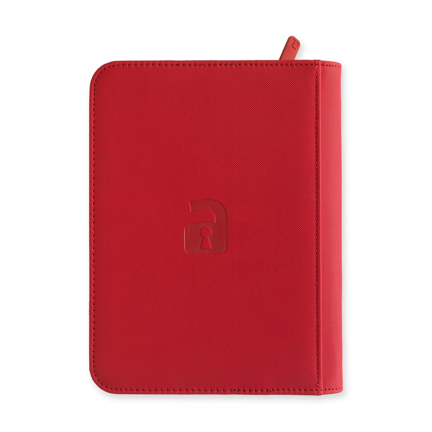 4-Pocket Exo-Tec® Zip Fire Red Binder