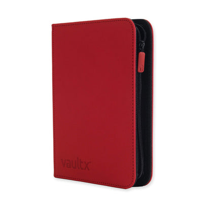 4-Pocket Exo-Tec® Zip Fire Red Binder