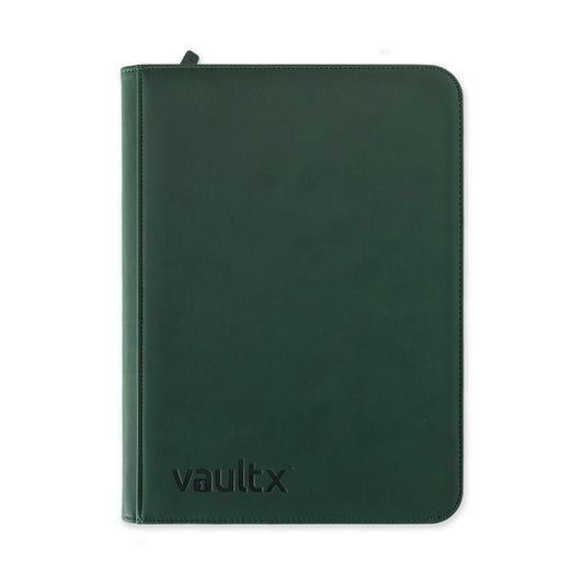 9-Pocket Exo-Tec® Zip Forest Green Binder