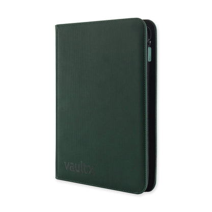 9-Pocket Exo-Tec® Zip Forest Green Binder