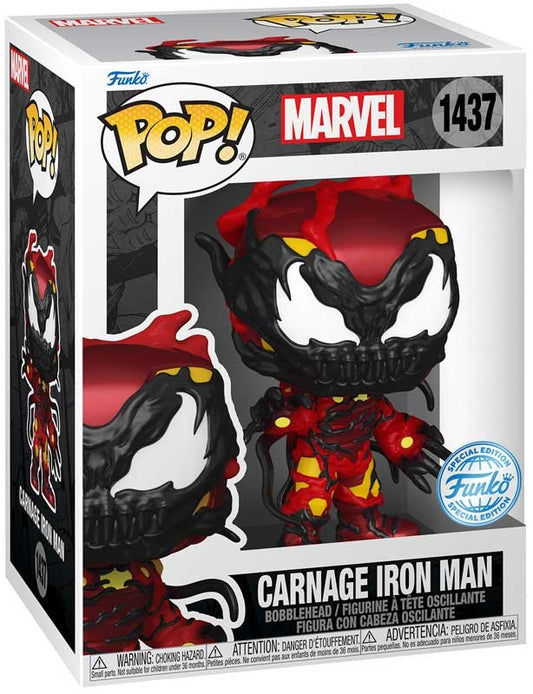 Funko Pop! Marvel: Carnageized Iron Man